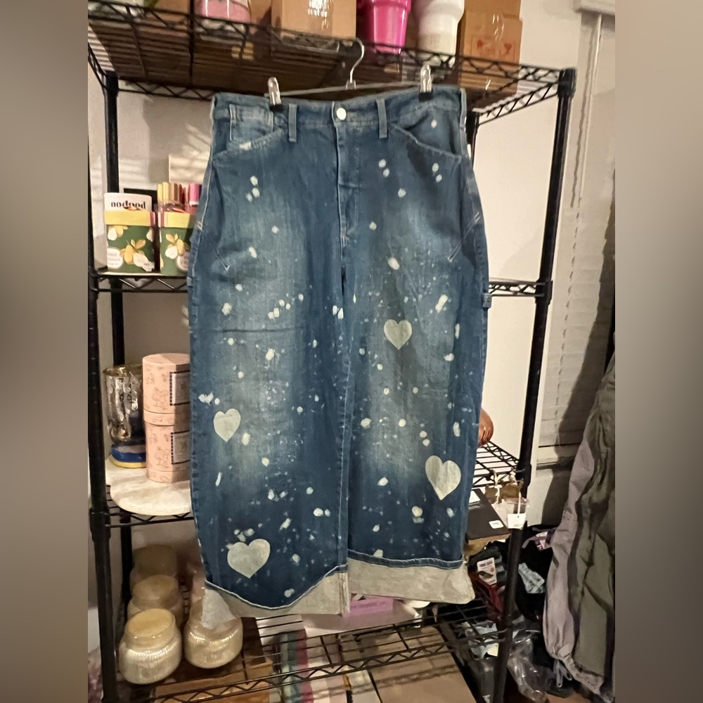 Anthropologie The Kayden Barrel Carpenter Jeans by Pilcro, Various Sizes NWT - Picture 6 of 6